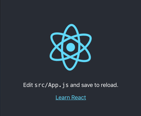 Erster React Screen